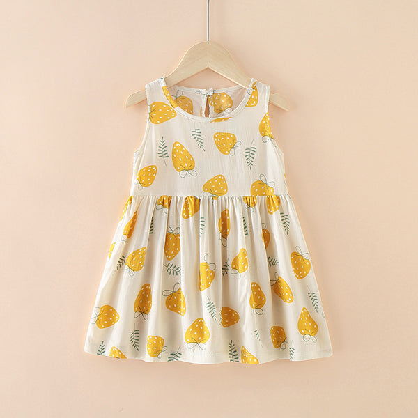Girls’ Cotton Silk Summer Dress