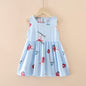 Girls’ Cotton Silk Summer Dress
