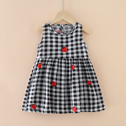 Girls’ Cotton Silk Summer Dress