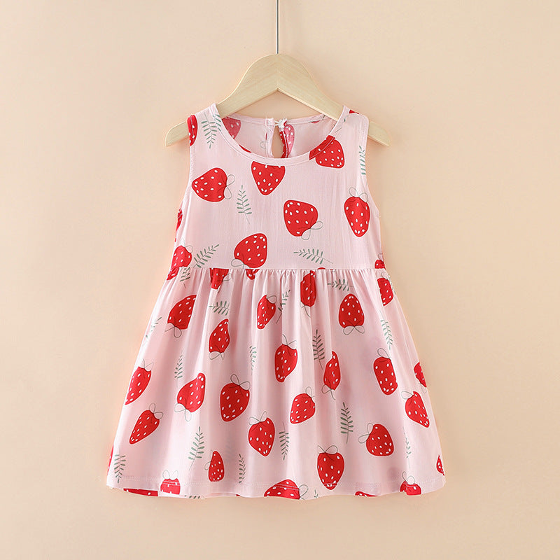 Girls’ Cotton Silk Summer Dress