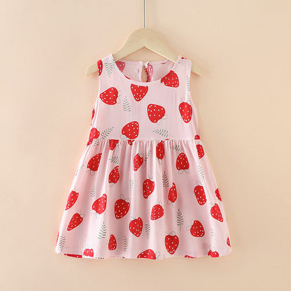 Girls’ Cotton Silk Summer Dress