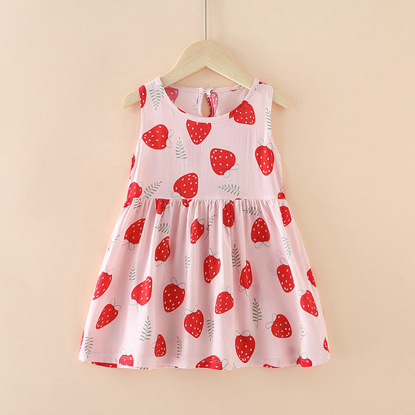 Girls’ Cotton Silk Summer Dress