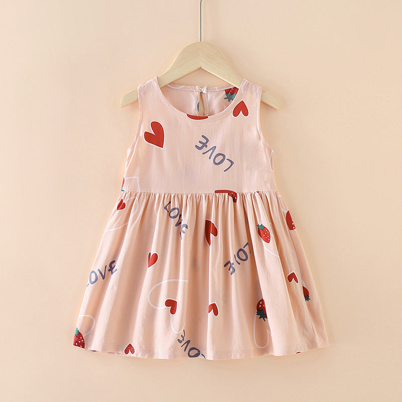 Girls’ Cotton Silk Summer Dress