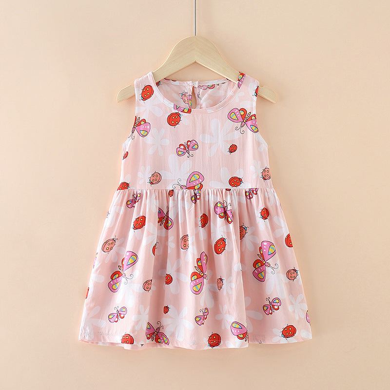 Girls’ Cotton Silk Summer Dress