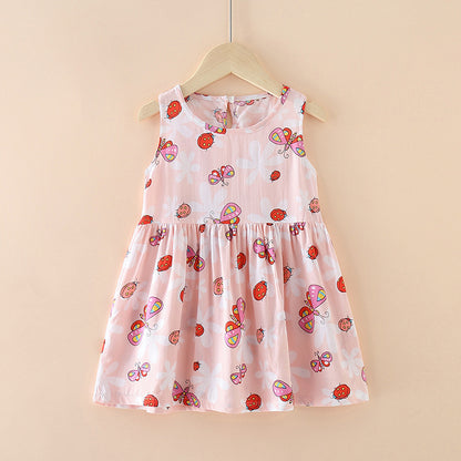 Girls’ Cotton Silk Summer Dress