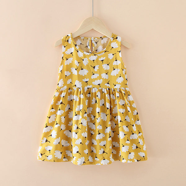 Girls’ Cotton Silk Summer Dress