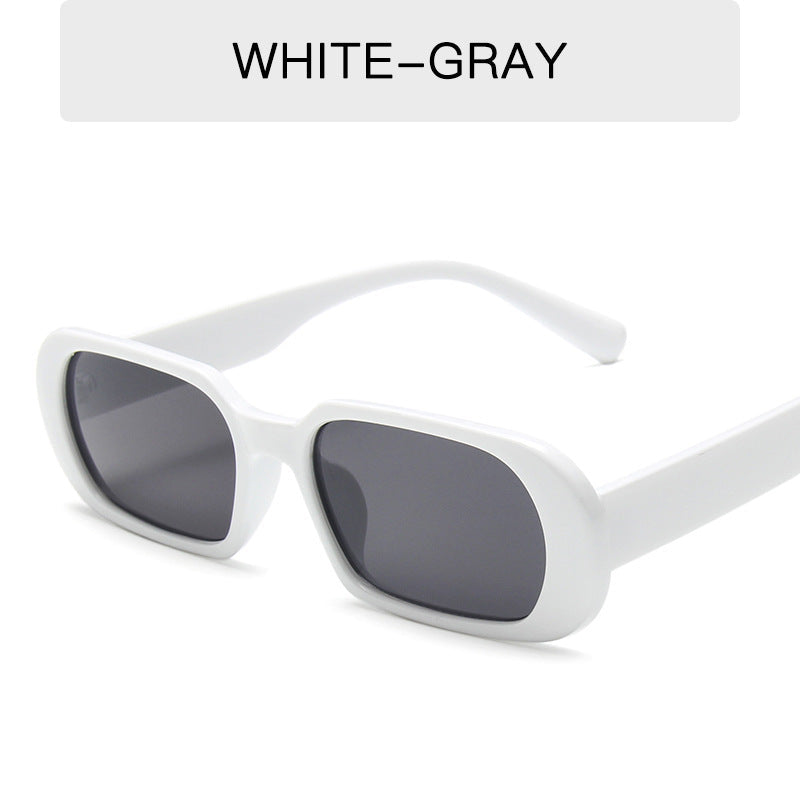 Lunettes de soleil rétro à petite monture pour femme, couleur bonbon, à la mode