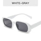 Lunettes de soleil rétro à petite monture pour femme, couleur bonbon, à la mode