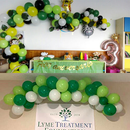 Decoration Green Forest Series Balloons
