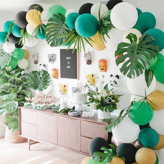 Decoration Green Forest Series Balloons