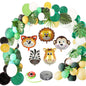 Decoration Green Forest Series Balloons