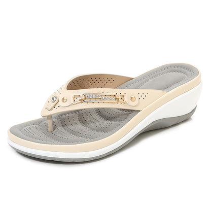 Women'S Metal Buckle Net Sandals
