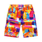 Nouveau short d'été décontracté ample imprimé grande taille style européen et américain pour la plage