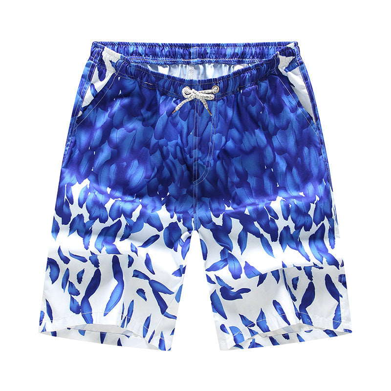 Nouveau short d'été décontracté ample imprimé grande taille style européen et américain pour la plage