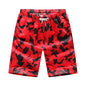Nouveau short d'été décontracté ample imprimé grande taille style européen et américain pour la plage