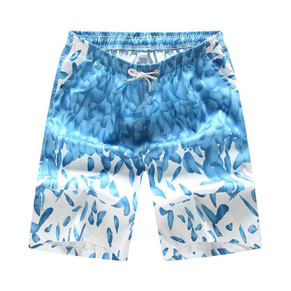 Nouveau short d'été décontracté ample imprimé grande taille style européen et américain pour la plage