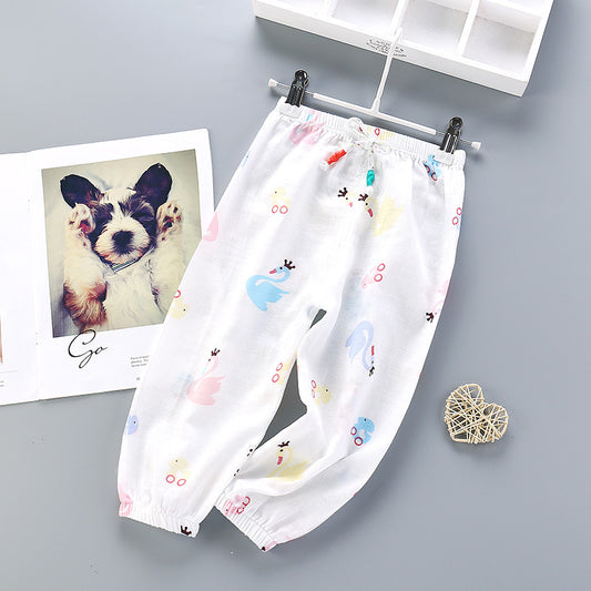 Children’s Casual Breathable Pants | Soft Cotton Toddler Trousers
