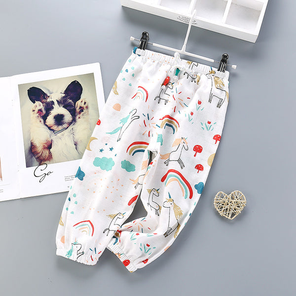 Children’s Casual Breathable Pants | Soft Cotton Toddler Trousers