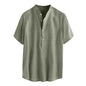 Cotton Linen half sleeve Shirts