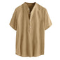 Cotton Linen half sleeve Shirts