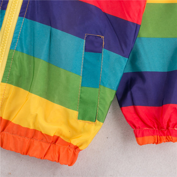Zipper Hooded Jacket For Kids