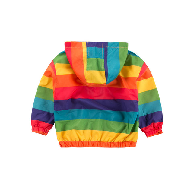 Zipper Hooded Jacket For Kids