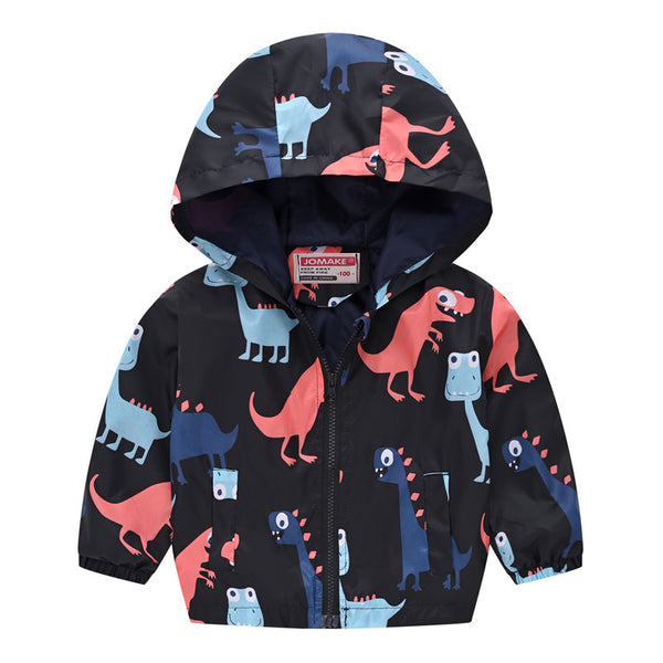 Baby Hooded Zipper Jacket - Lightweight Sweater