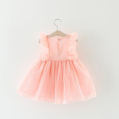 Fashionable Western Princess Dress Baby Girl 4