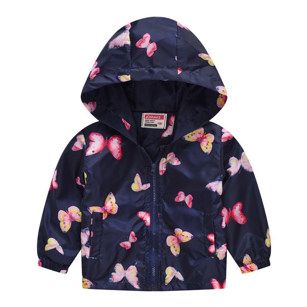 Baby Hooded Zipper Jacket - Lightweight Sweater