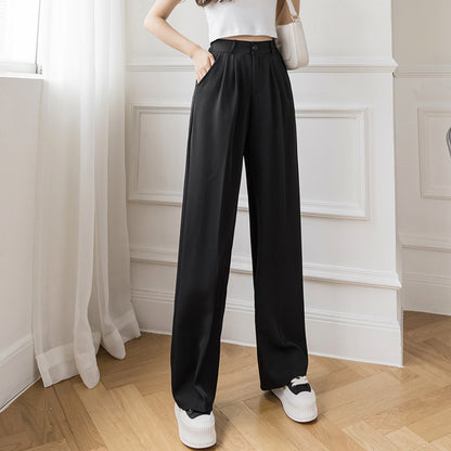 Women's High Waist Drape pants