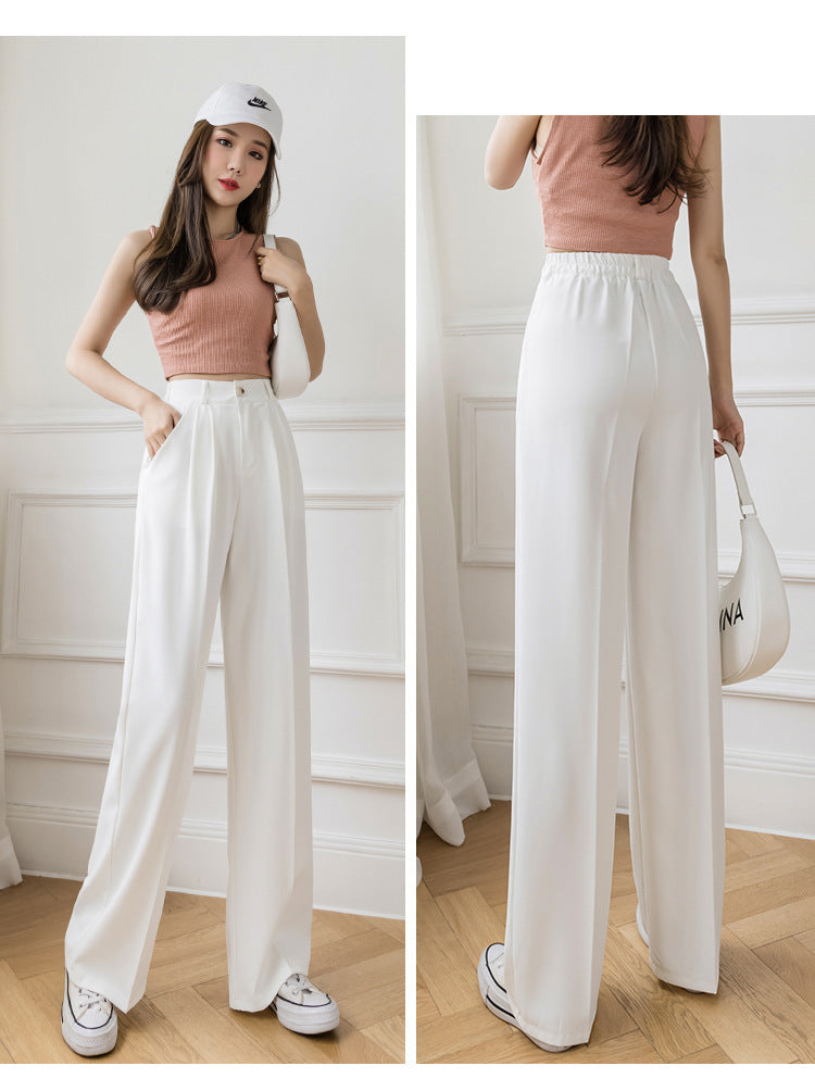 Women's High Waist Drape pants