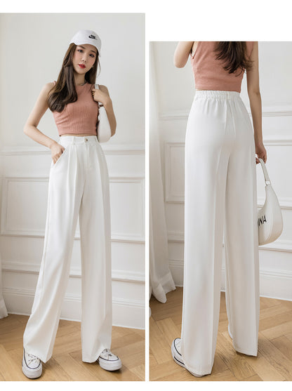 Women's High Waist Drape pants
