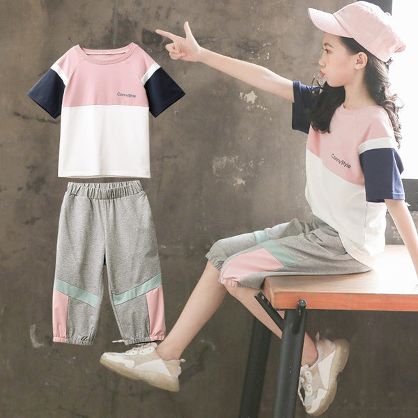 Children's Red Girls Pants