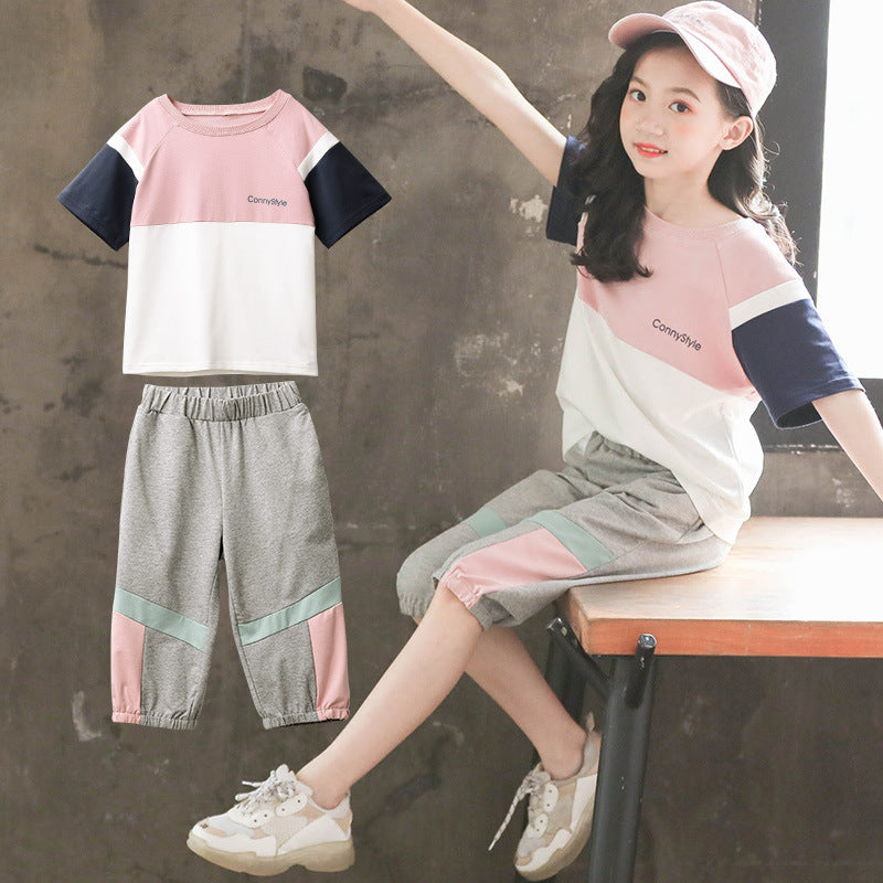 Children's Red Girls Pants