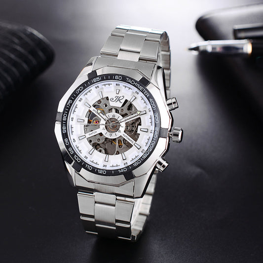 Mens Mechanical Watch Steel Band