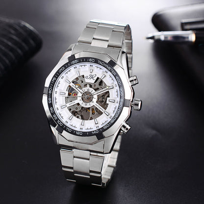Mens Mechanical Watch Steel Band