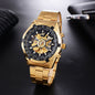 Mens Mechanical Watch Steel Band