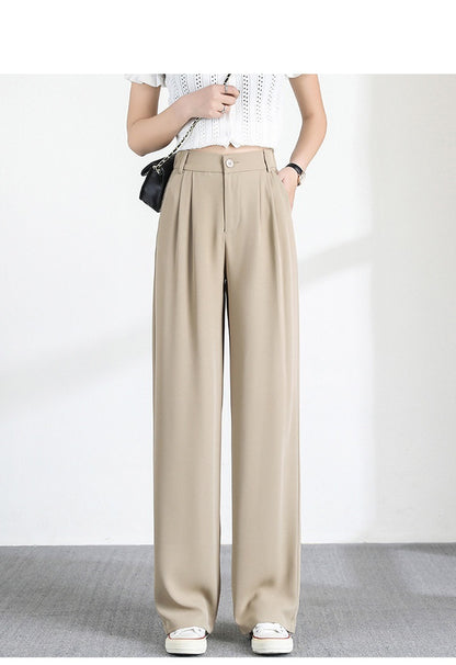Women's High Waist Drape pants