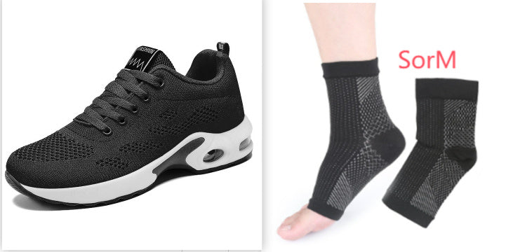 Nouvelles Chaussures de Sport Décontractées à Coussin d'Air Respirantes à Semelle Souple pour Femmes