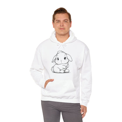 Bunny Unisex Heavy Blend Hooded Sweatshirt