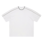 Unisex Oversized Contrast Tape T-Shirt
