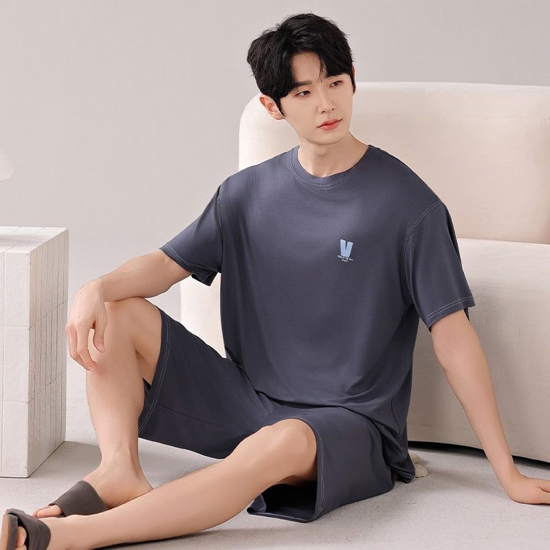 Men's Silk Pyjama Set