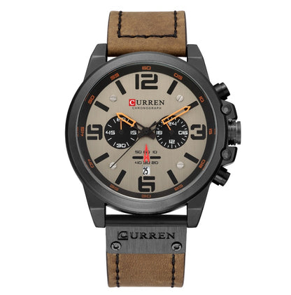 CURREN Waterproof Strap Watch