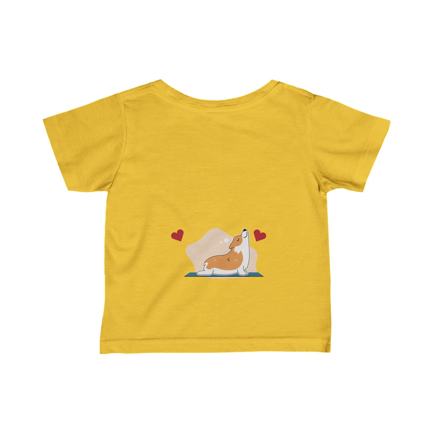 Doggy yoga Infant Fine Jersey Tee