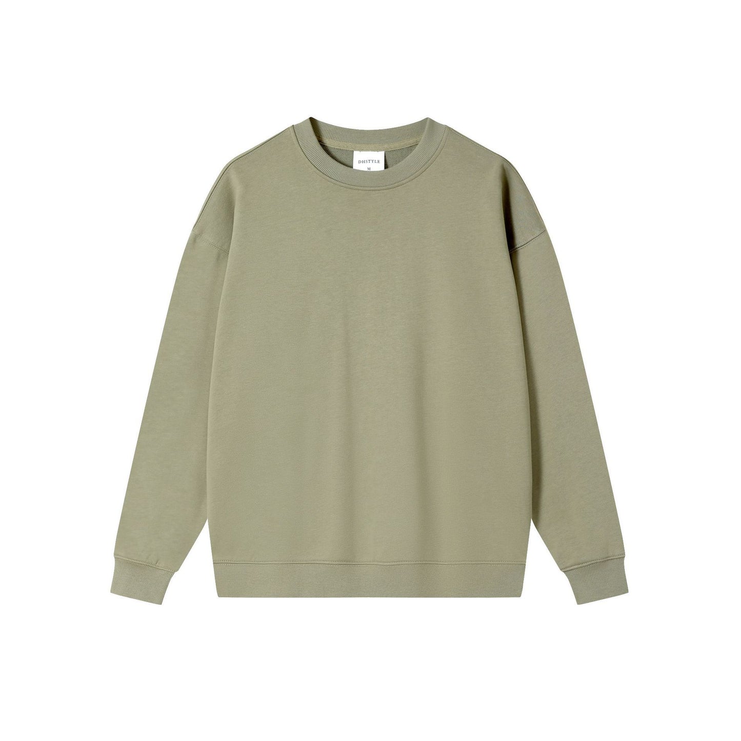 Drop Shoulder Round Neck Sweaters