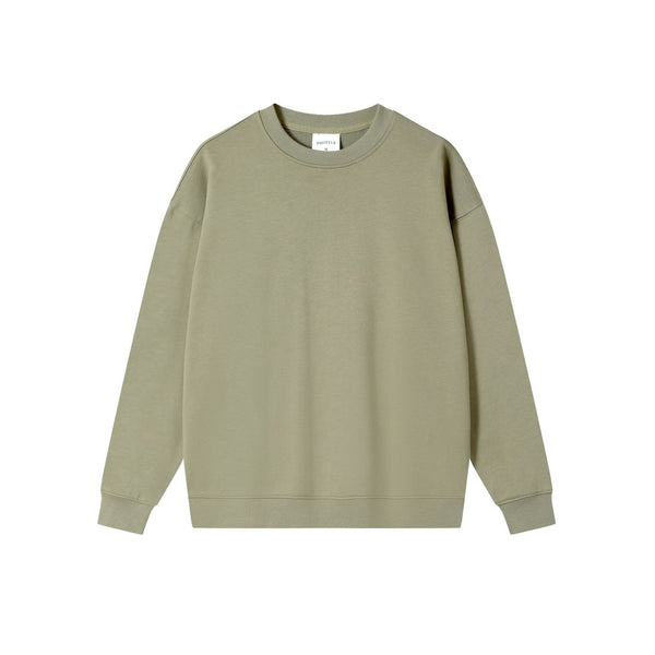 Drop Shoulder Round Neck Sweaters