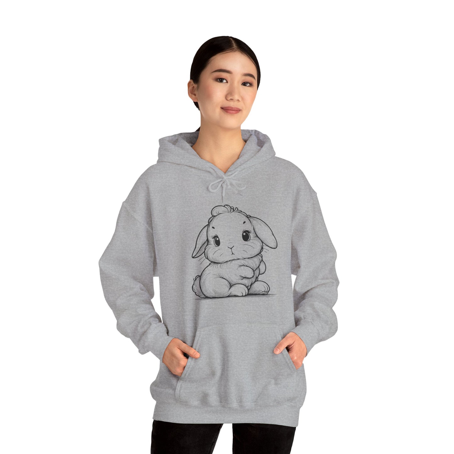 Bunny Unisex Heavy Blend Hooded Sweatshirt