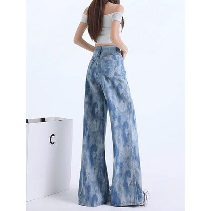 Womens Loose Floor-Length Pants
