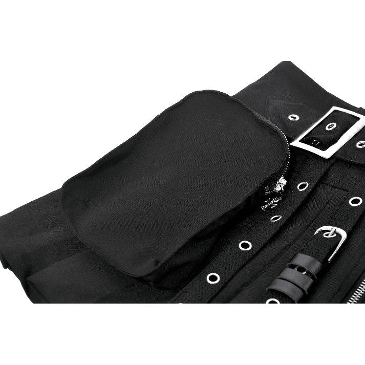 Dark in Love Metal Tactical Punk Skirt