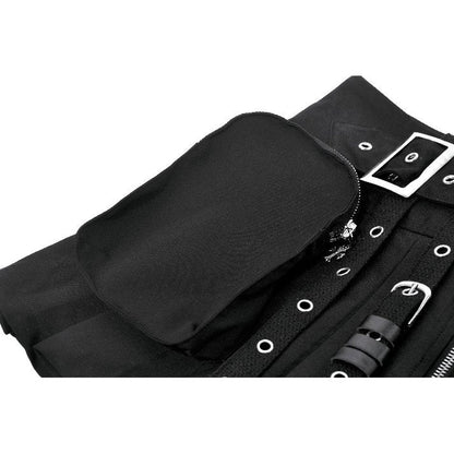 Dark in Love Metal Tactical Punk Skirt